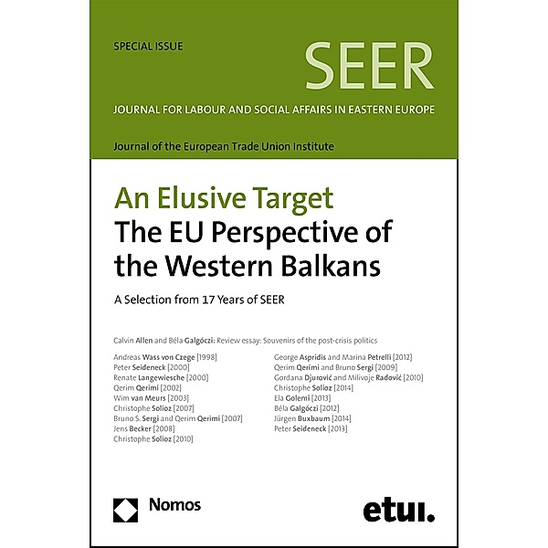 An Elusive Target: The EU Perspective of the Western Balkans
