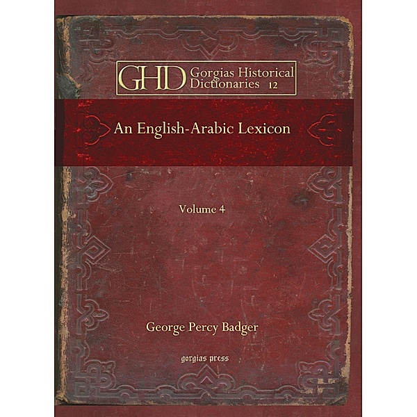 An English-Arabic Lexicon, George Percy Badger