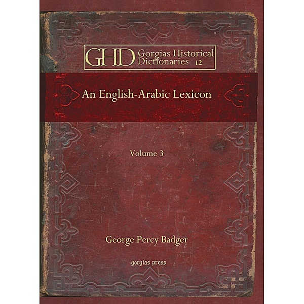 An English-Arabic Lexicon, George Percy Badger