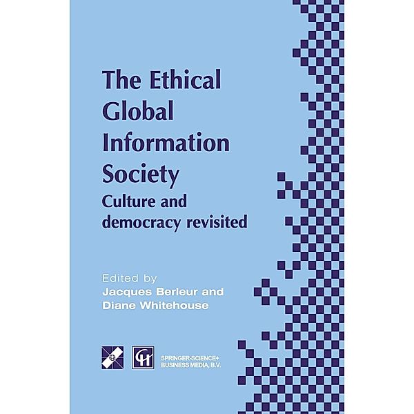 An Ethical Global Information Society / IFIP Advances in Information and Communication Technology