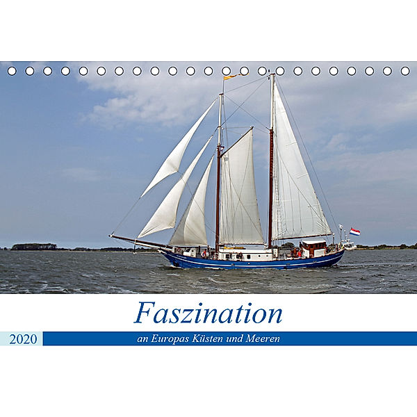 An Europas Küsten (Tischkalender 2020 DIN A5 quer), Konstanze Junghanns