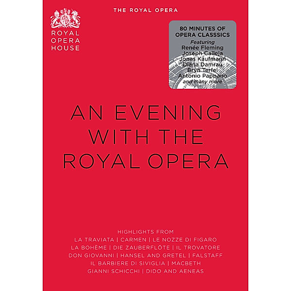 An Evening With The Royal Opera, Diverse Interpreten