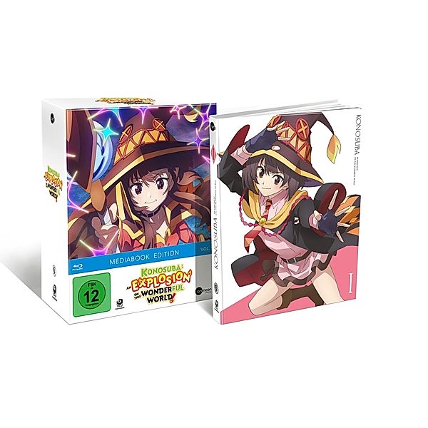 An Explosion On This Wonderful World Vol.1 Limited Mediabook Edition Uncut, KonoSuba