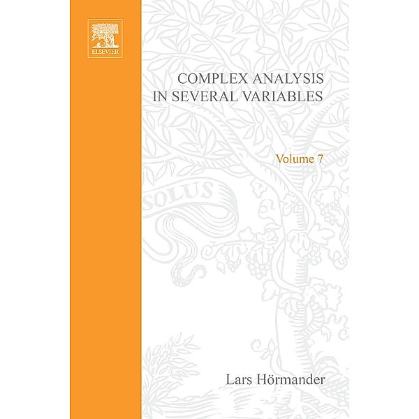 An Introduction to Complex Analysis in Several Variables, L. Hormander
