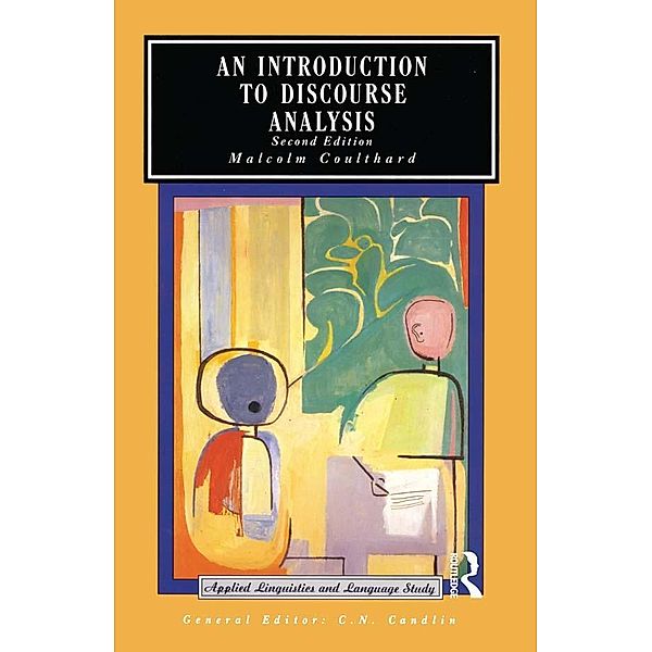An Introduction to Discourse Analysis, Malcolm Coulthard