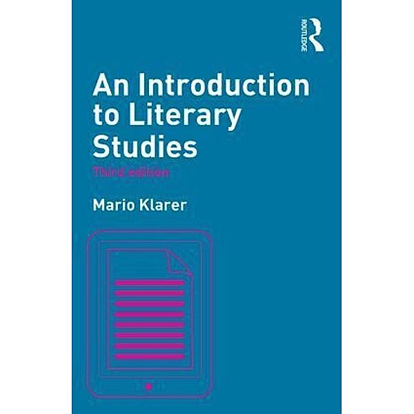 An Introduction to Literary Studies, Mario Klarer