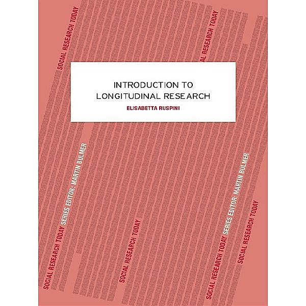 An Introduction to Longitudinal Research, Elisabetta Ruspini