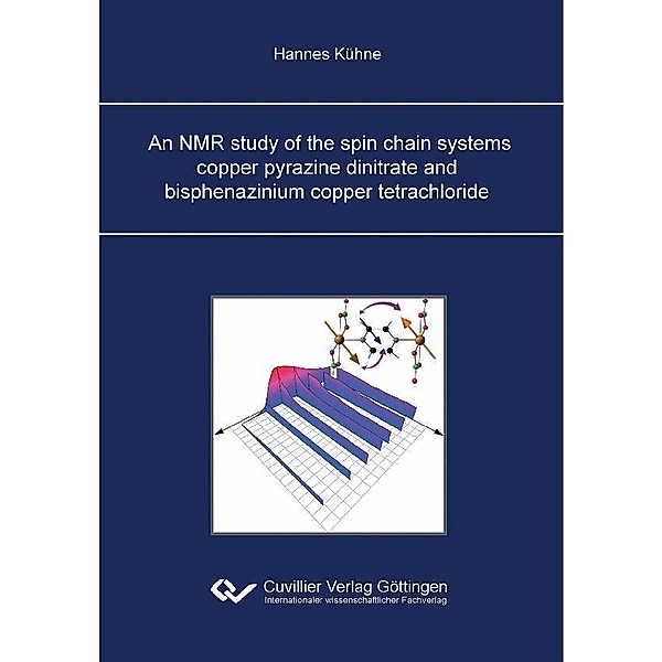 An NMR study of the spin chain systems copper pyrazine dinitrate and bisphenazinium copper tetrachloride