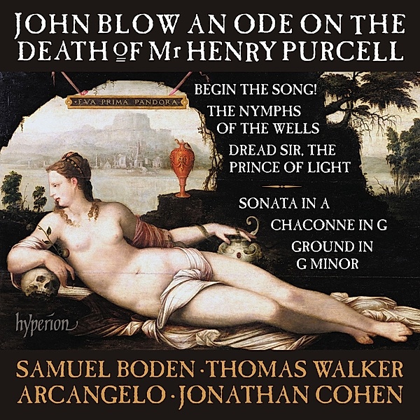 An Ode On The Death Of Mr Henry Purcell/+, Boden, Walker, Cohen, Arcangelo