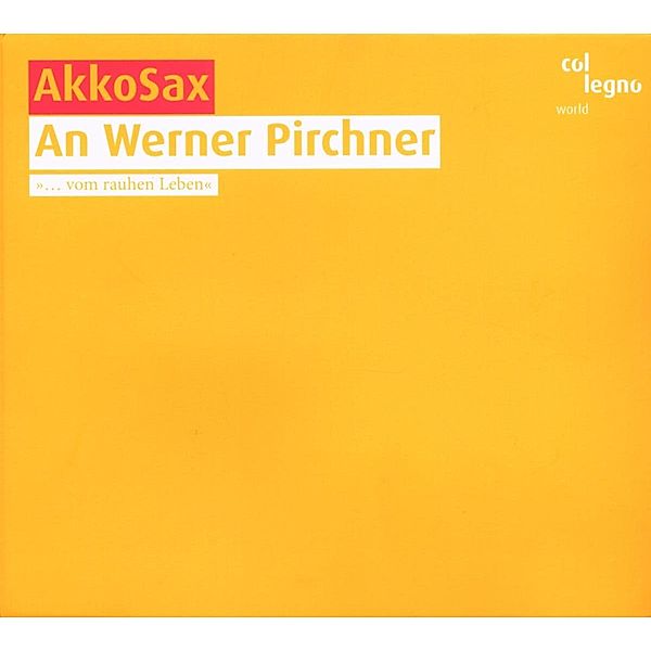 An Werner Pirchner, Akkosax