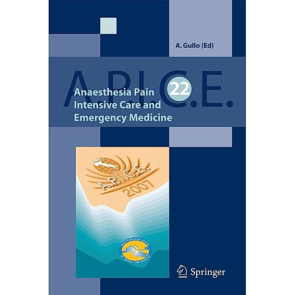 Anaesthesia, Pain, Intensive Care and Emergency A.P.I.C.E., Antonino Gullo