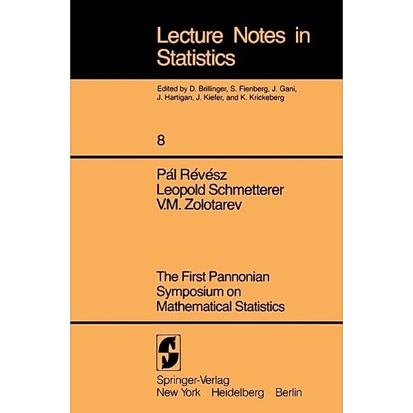 Anaesthesiologische Probleme in der Gefäßchirurgie / Lecture Notes in Statistics Bd.8