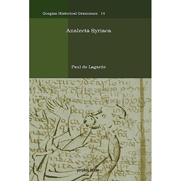 Analecta Syriaca, Paul Anton de Lagarde