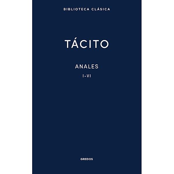 Anales I. Libros I-VI, Publio Cornelio Tácito