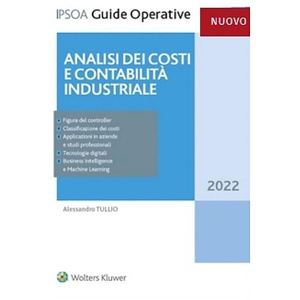 Analisi dei costi e contabilità industriale, Tullio Alessandro