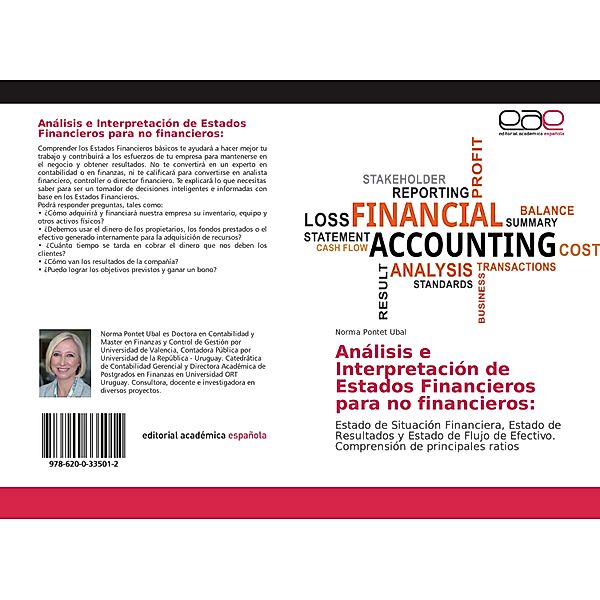 Análisis e Interpretación de Estados Financieros para no financieros:, Norma Pontet Ubal