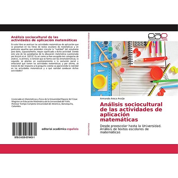 Análisis sociocultural de las actividades de aplicación matemáticas, Armando Aroca Araújo