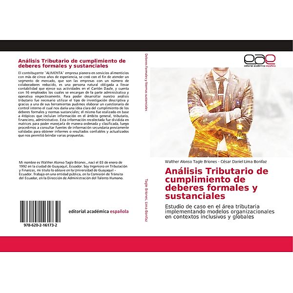 Análisis Tributario de cumplimiento de deberes formales y sustanciales, Walther Alonso Tagle Briones, César Daniel Lima Bonifaz