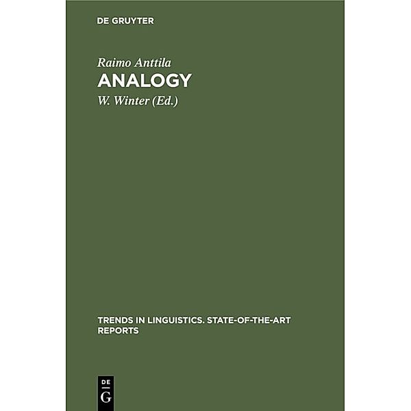 Analogy, Raimo Anttila