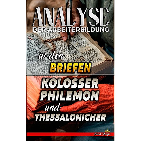 Analyse der Arbeiterbildung in den Briefen an die Kolosser, Philemon und Thessaloniche (Die Lehre von der Arbeit in der Bibel, #30) / Die Lehre von der Arbeit in der Bibel, Biblische Predigten