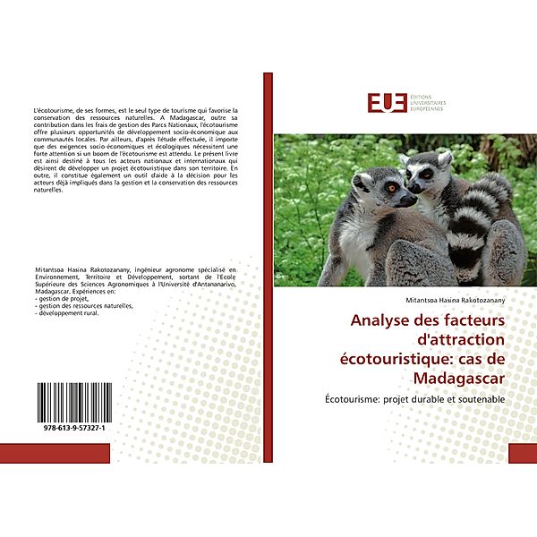 Analyse des facteurs d'attraction écotouristique: cas de Madagascar, Mitantsoa Hasina Rakotozanany