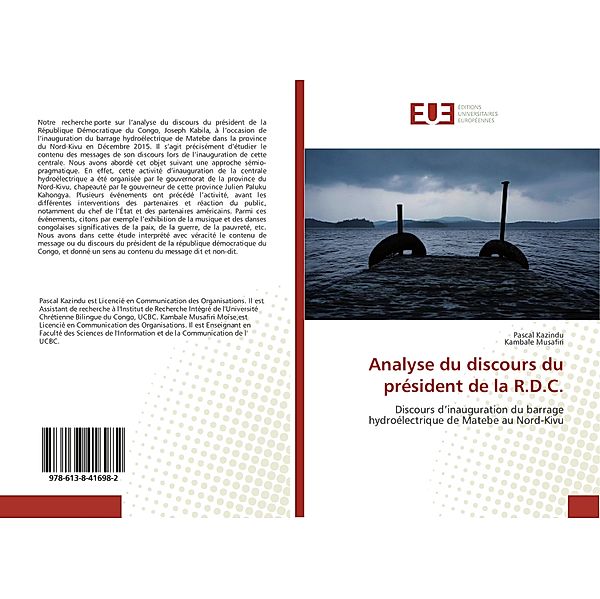 Analyse du discours du président de la R.D.C., Pascal Kazindu, Kambale Musafiri