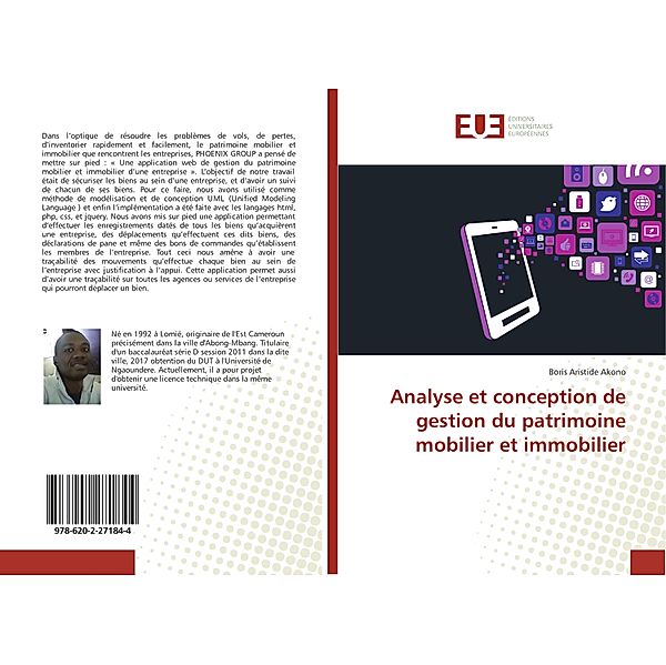 Analyse et conception de gestion du patrimoine mobilier et immobilier, Boris Aristide Akono