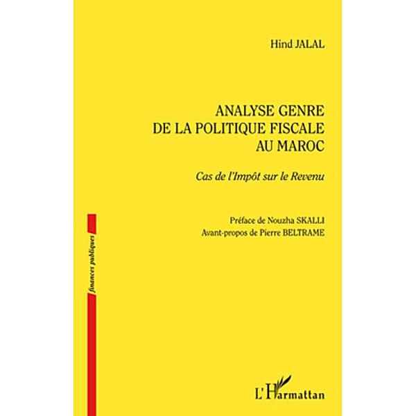 Analyse genre de la politique fiscale au Maroc, Jalal Hind Jalal