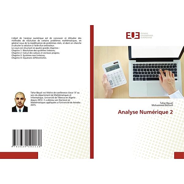 Analyse Numérique 2, Tahar Bouali, Mohammed Belloufi