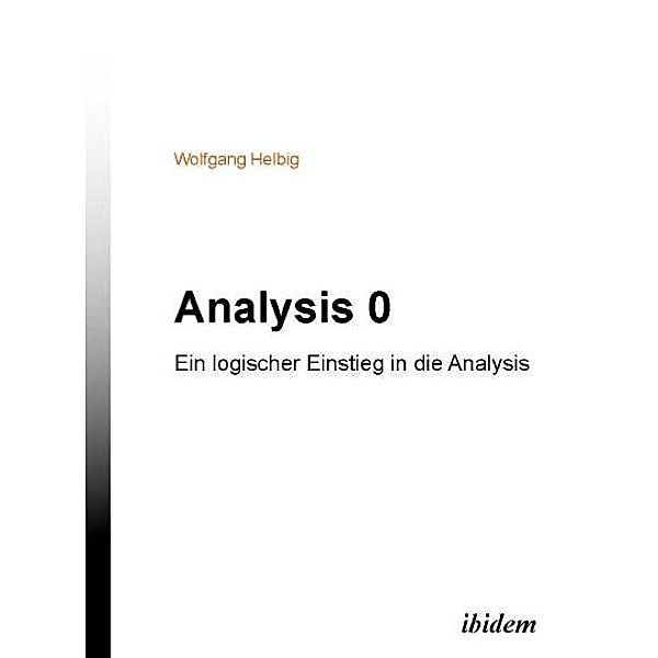 Analysis 0, Wolfgang Helbig