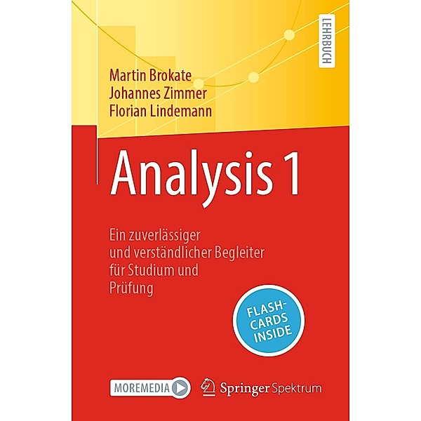 Analysis 1, Martin Brokate, Johannes Zimmer, Florian Lindemann