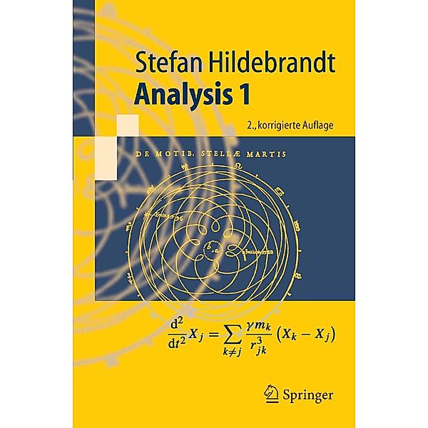 Analysis 1 / Springer-Lehrbuch, Stefan Hildebrandt