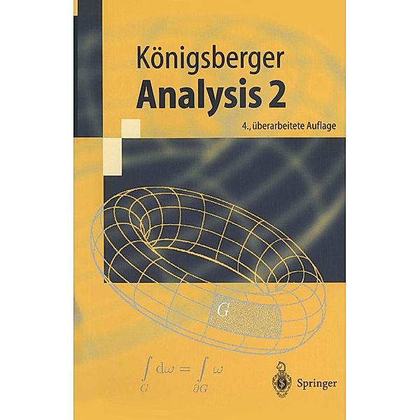 Analysis 2 / Springer-Lehrbuch, Konrad Königsberger