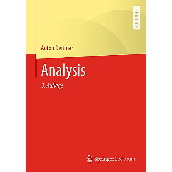 Analysis, Anton Deitmar