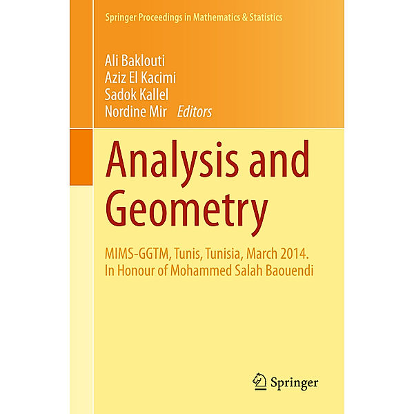 Analysis and Geometry