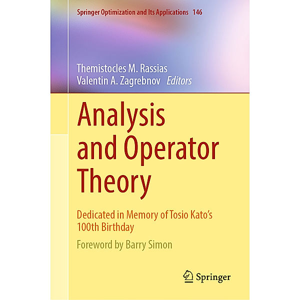 Analysis and Operator Theory