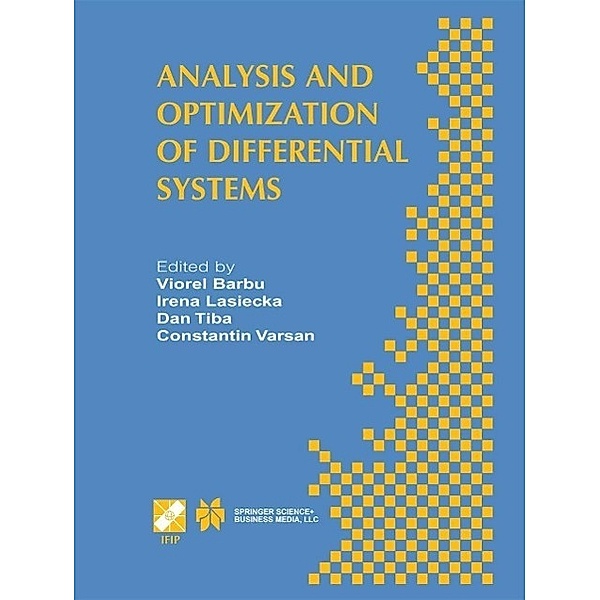 Analysis and Optimization of Differential Systems / IFIP Advances in Information and Communication Technology Bd.121