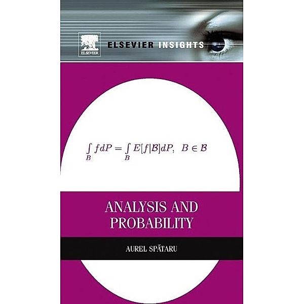 Analysis and Probability, Aurel Spataru