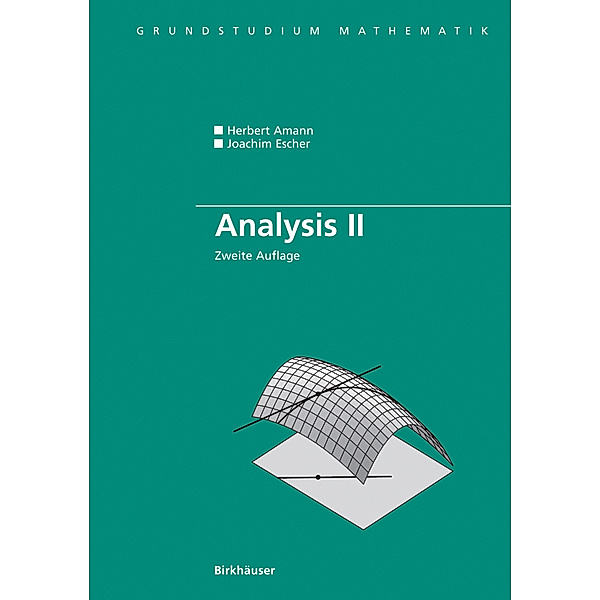 Analysis.Bd.2, Herbert Amann, Joachim Escher