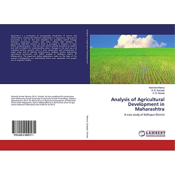 Analysis of Agricultural Development in Maharashtra, Narendra Meena, B. B. Gawade, H. R. Shinde