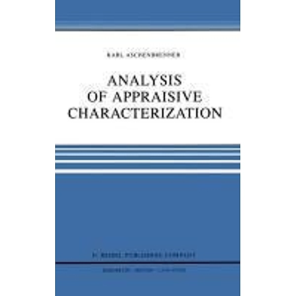 Analysis of Appraisive Characterization, L. Aschenbrenner