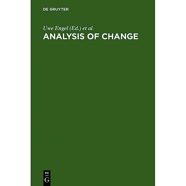Analysis of Change