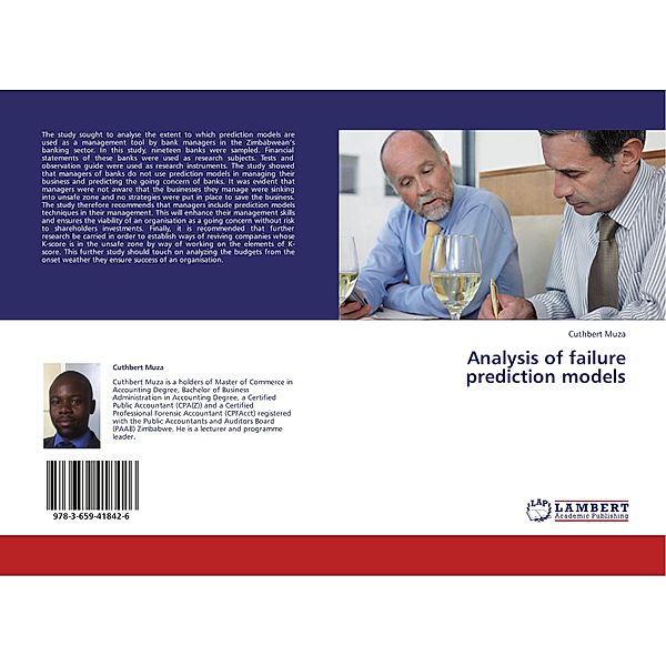 Analysis of failure prediction models, Cuthbert Muza