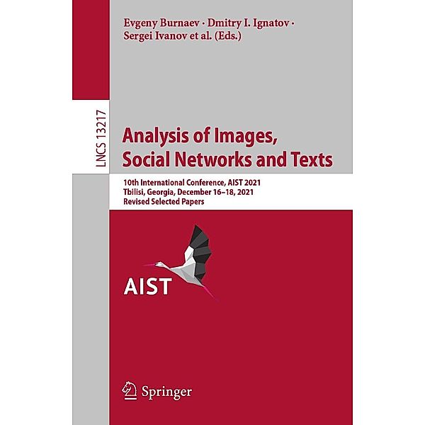 Analysis of Images, Social Networks and Texts / Lecture Notes in Computer Science Bd.13217