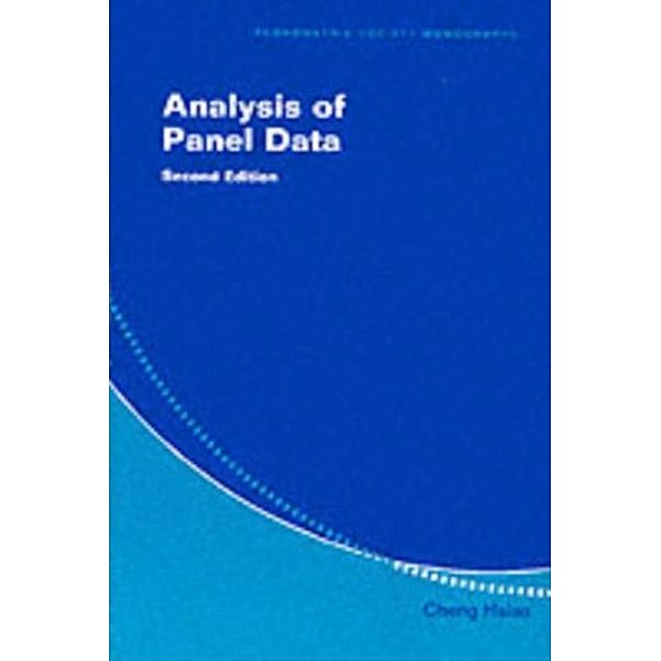 Analysis of Panel Data, Cheng Hsiao