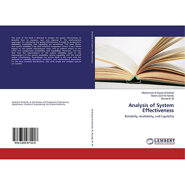 Analysis of System Effectiveness, Mohammad Al-Sayed Al-Ashhab, Abdel Lateef M. Haredy, Ahmed M. Ali