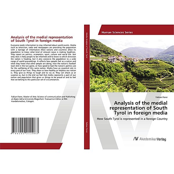 Analysis of the medial representation of South Tyrol in foreign media, Fabian Forer