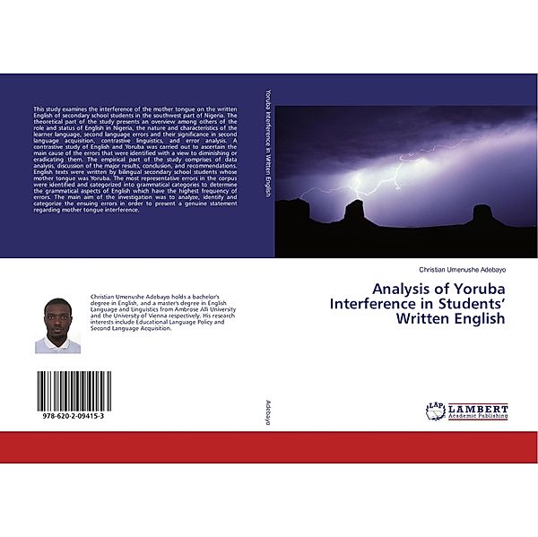 Analysis of Yoruba Interference in Students' Written English, Christian Umenushe Adebayo