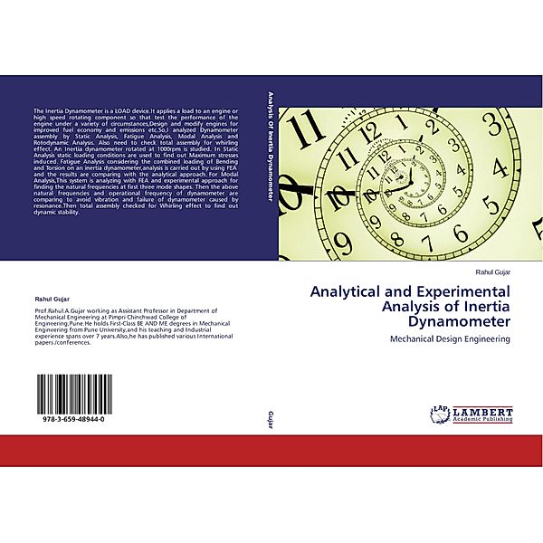 Analytical and Experimental Analysis of Inertia Dynamometer, Rahul Gujar