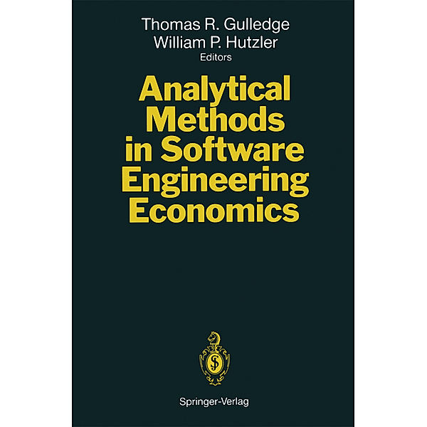 Analytical Methods in Software Engineering Economics